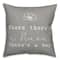 Where There's A Nana There's A Way Throw Pillow